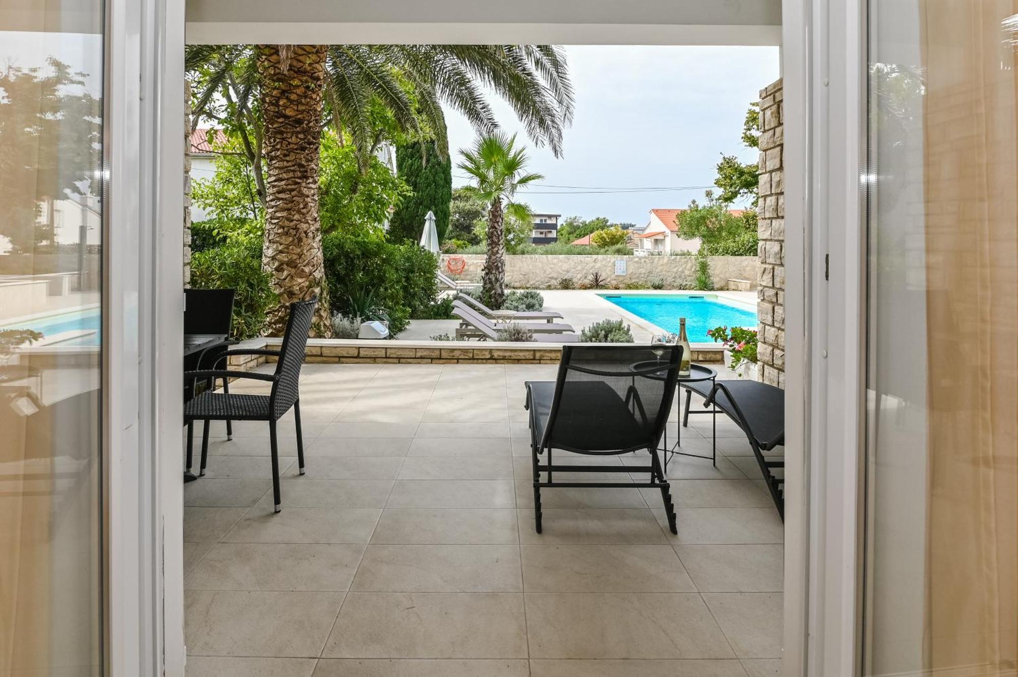 Seagull Pool Apartments & Studios Novalja Rum bild